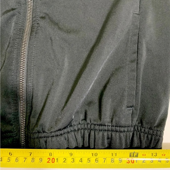 Adidas Jacket Women Small Black White Track Stripes Athletic Sports Zip Casual - Picture 9 of 12